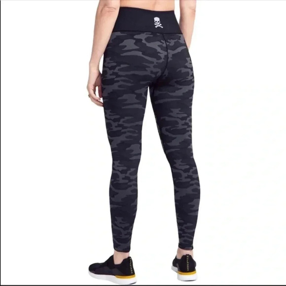 Soulcycle Camo Seamless Tights Leggings M - Picture 2 of 8